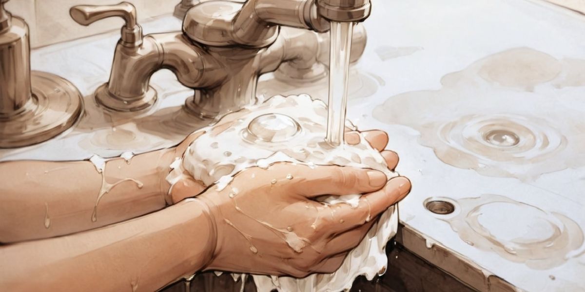 how to wash your hands correctly with soap